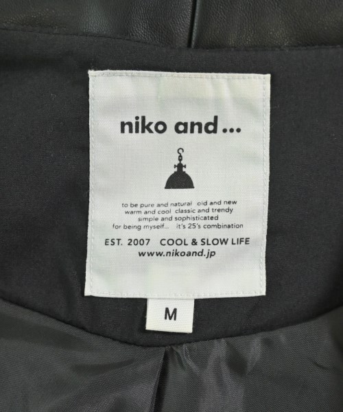 niko and...（ニコアンド）その他 黒 サイズ:M レディース/2200638836264