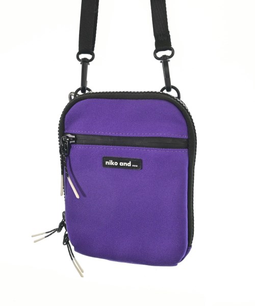 niko and...（ニコアンド）ショルダーバッグ 紫 サイズ:- レディース/2200640312053
