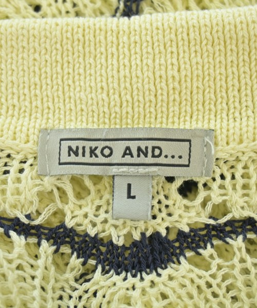 niko and...（ニコアンド）ニット・セーター 黄 サイズ:L レディース/2200626900038