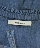 niko and...（ニコアンド）ブラウス 青 サイズ:F レディース/2200640851118