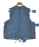 niko and...（ニコアンド）ブラウス 青 サイズ:F レディース/2200640851118