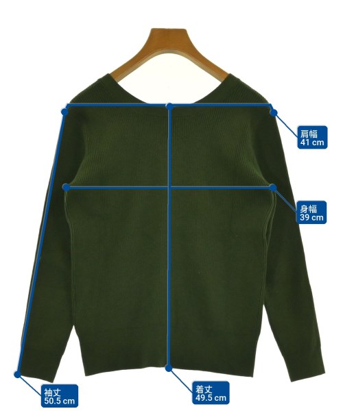 niko and...（ニコアンド）カーディガン 緑 サイズ:3(M位) レディース/2200641157059