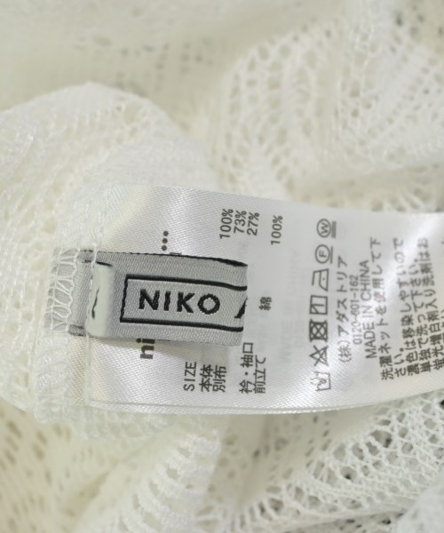 niko and...（ニコアンド）ブラウス 白 サイズ:M レディース/2200636583092