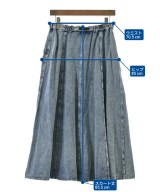 niko and...（ニコアンド）ロング・マキシ丈スカート 青 サイズ:M レディース/2200641549014