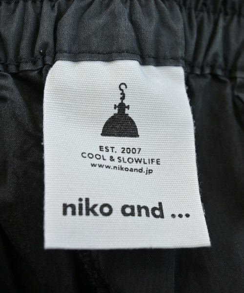 niko and...（ニコアンド）ロング・マキシ丈スカート 黒 サイズ:F レディース/2200641549052