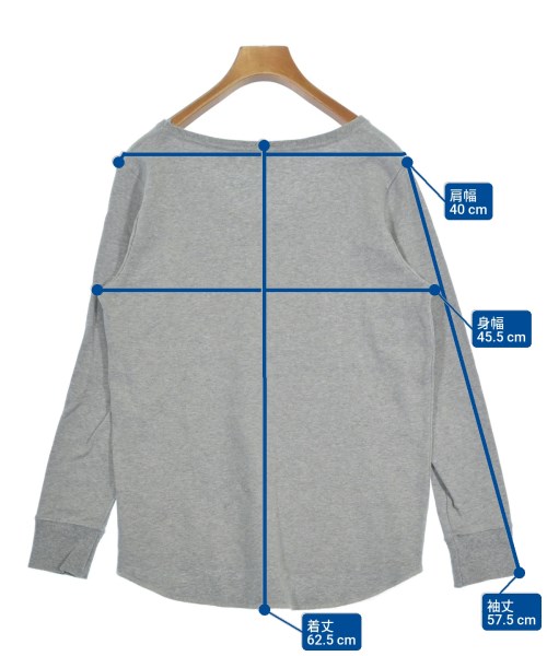 niko and...（ニコアンド）Tシャツ・カットソー グレー サイズ:3(M位) レディース/2200641549090