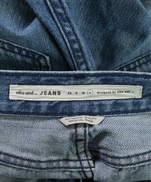 niko and...（ニコアンド）デニムパンツ 青 サイズ:L レディース/2200641841392