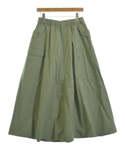 niko and...(ニコアンド)ロング・マキシ丈スカート カーキ サイズ:L/2200636946088