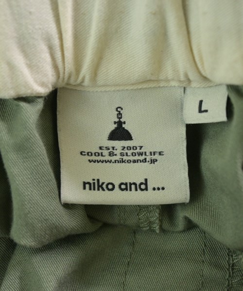 niko and...（ニコアンド）ロング・マキシ丈スカート カーキ サイズ:L レディース/2200636946088