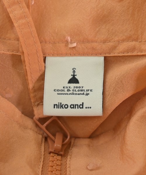 niko and...（ニコアンド）ブルゾン オレンジ サイズ:F レディース/2200643328181
