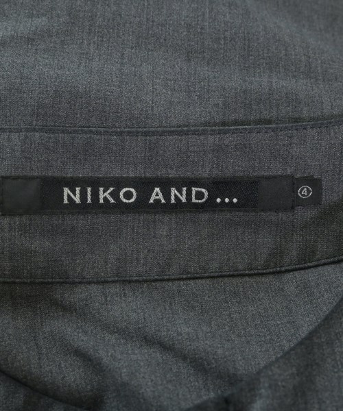 niko and...（ニコアンド）カジュアルシャツ グレー サイズ:L メンズ/2200629444171