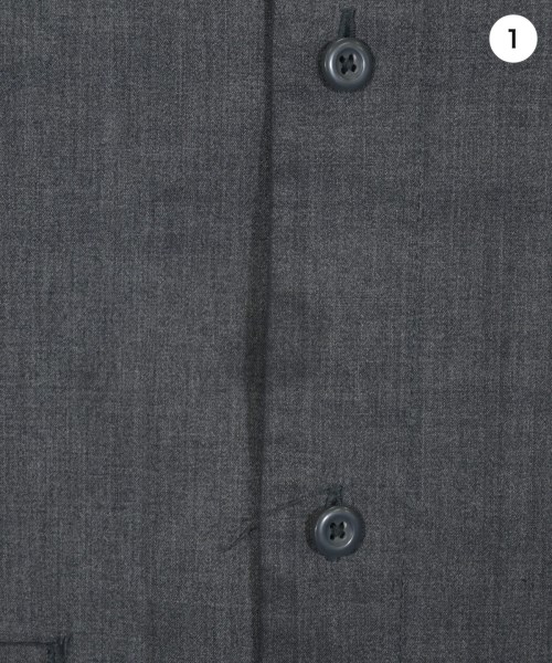 niko and...（ニコアンド）カジュアルシャツ グレー サイズ:L メンズ/2200629444171