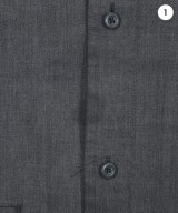 niko and...（ニコアンド）カジュアルシャツ グレー サイズ:L メンズ/2200629444171