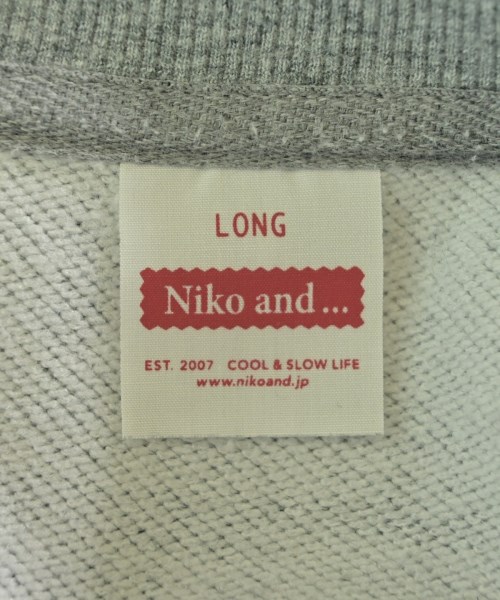niko and...（ニコアンド）スウェット グレー サイズ:L レディース/2200632973033