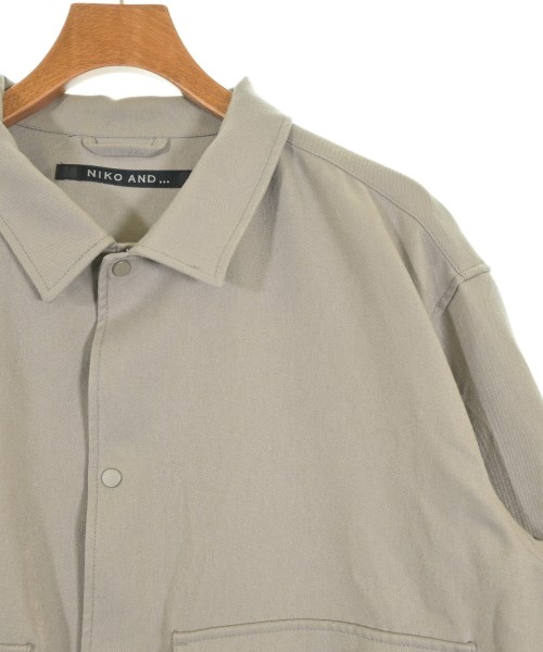 niko and...（ニコアンド）ブルゾン ベージュ サイズ:3(M位) メンズ/2200616780077