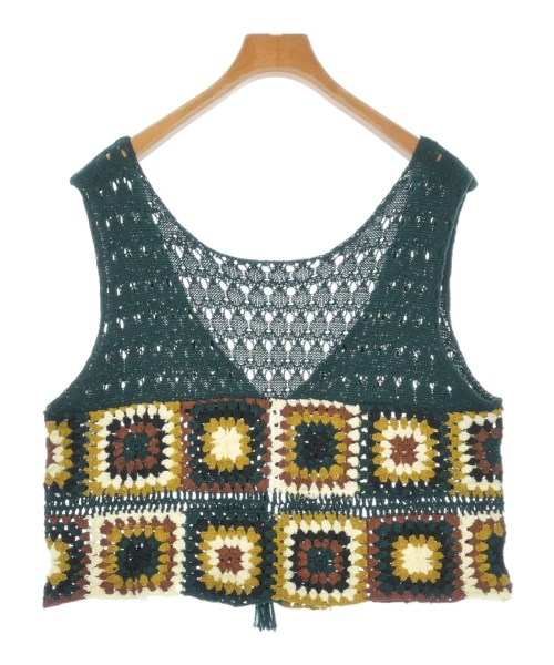 niko and...（ニコアンド）ベスト 緑 サイズ:F レディース/2200610356087