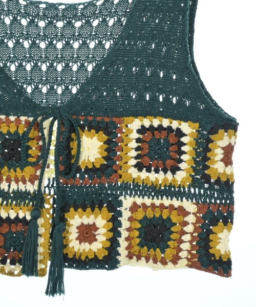 niko and...（ニコアンド）ベスト 緑 サイズ:F レディース/2200610356087