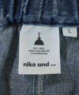 niko and...（ニコアンド）ロング・マキシ丈スカート 青 サイズ:L レディース/2200610356094