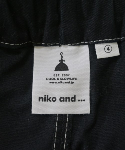 niko and...（ニコアンド）ロング・マキシ丈スカート 黒 サイズ:4(L位) レディース/2200610356100