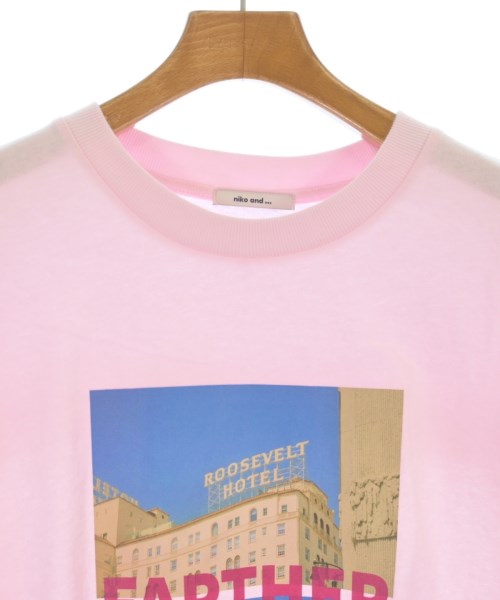 niko and...（ニコアンド）Tシャツ・カットソー ピンク サイズ:F レディース/2200615410135