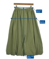 niko and...（ニコアンド）ロング・マキシ丈スカート カーキ サイズ:3(M位) レディース/2200616291054