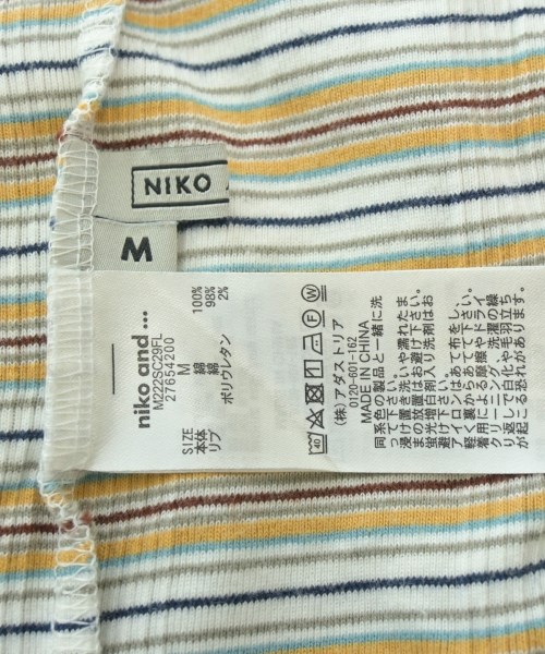 niko and...（ニコアンド）Tシャツ・カットソー 白 サイズ:M レディース/2200620707138