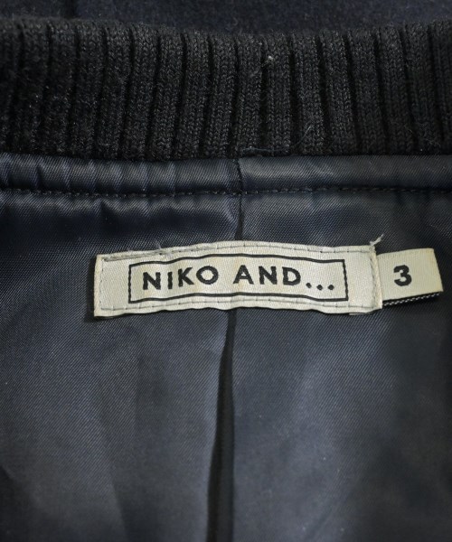 niko and...（ニコアンド）コート 紺 サイズ:M レディース/2200615647128