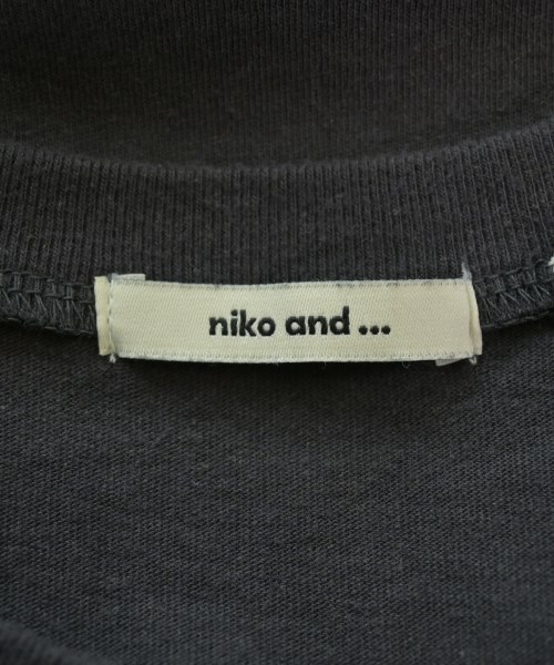niko and...（ニコアンド）Tシャツ・カットソー グレー サイズ:M レディース/2200616625026