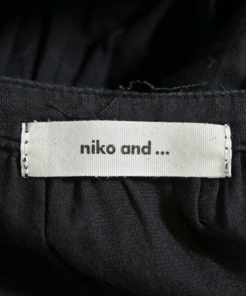 niko and...（ニコアンド）ワンピース 黒 サイズ:F レディース/2200625948031