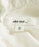niko and...（ニコアンド）シャツワンピース 白 サイズ:3(M位) レディース/2200625948048