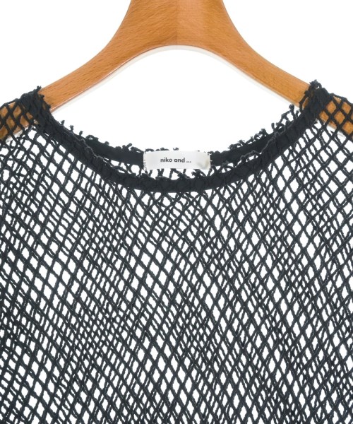 niko and...（ニコアンド）Tシャツ・カットソー 黒 サイズ:F レディース/2200628595027