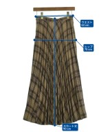 niko and...（ニコアンド）ロング・マキシ丈スカート ベージュ サイズ:3(M位) レディース/2200622260020