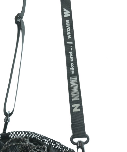 niko and...（ニコアンド）ショルダーバッグ 黒 サイズ:- レディース/2200629191037