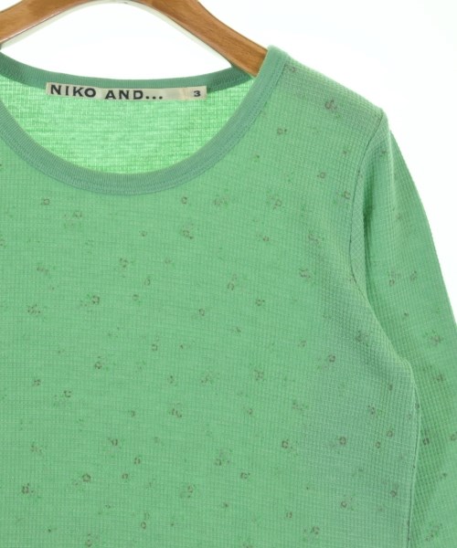 niko and...（ニコアンド）Tシャツ・カットソー 緑 サイズ:3(M位) レディース/2200617161059