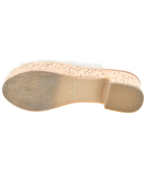 niko and...（ニコアンド）サンダル 白 サイズ:M(23.5cm位) レディース/2200617328018