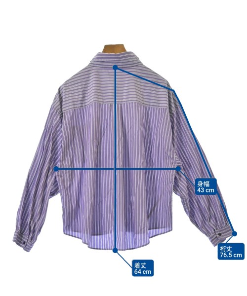 niko and...（ニコアンド）カジュアルシャツ 紫 サイズ:S レディース/2200617909095