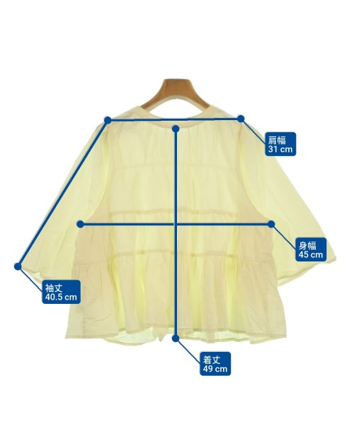 niko and...（ニコアンド）カジュアルシャツ 白 サイズ:F レディース/2200616849071