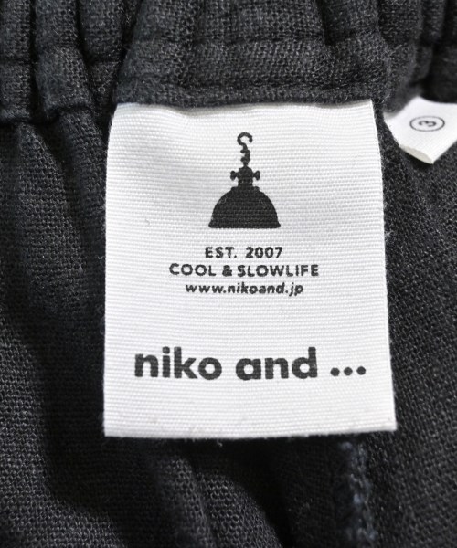 niko and...（ニコアンド）その他 黒 サイズ:3(M位) レディース/2200632801213