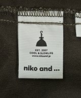 niko and...（ニコアンド）オールインワン/サロペット 茶 サイズ:3(M位) レディース/2200632801237