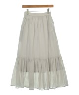 niko and...（ニコアンド）ロング・マキシ丈スカート グレー サイズ:3(M位) レディース/2200632801305