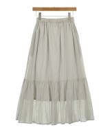 niko and...（ニコアンド）ロング・マキシ丈スカート グレー サイズ:3(M位) レディース/2200632801305