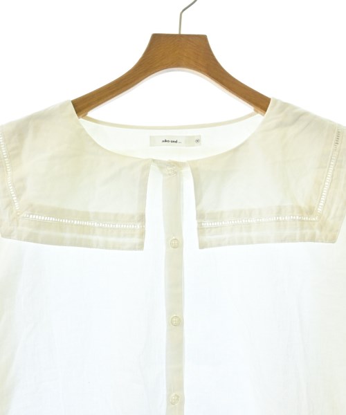 niko and...（ニコアンド）カジュアルシャツ 白 サイズ:4(L位) レディース/2200633873011
