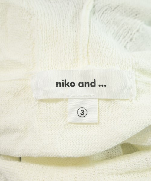 niko and...（ニコアンド）ニット・セーター 黄 サイズ:3(M位) レディース/2200634455056