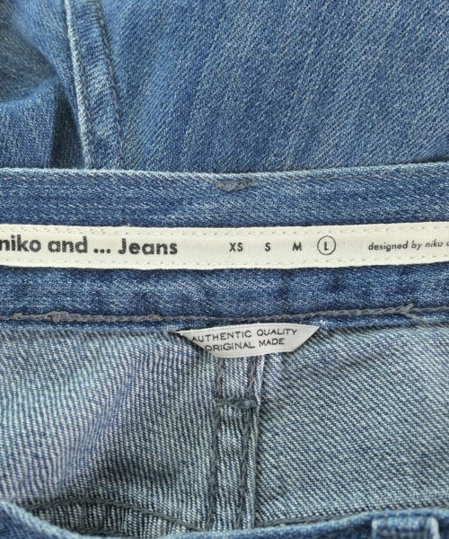 niko and...（ニコアンド）デニムパンツ 青 サイズ:-(M位) レディース/2200607680034