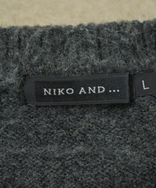 niko and...（ニコアンド）ニット・セーター ベージュ サイズ:L メンズ/2200604549211