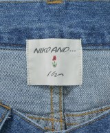 niko and...（ニコアンド）ショートパンツ 青 サイズ:M レディース/2200605212046