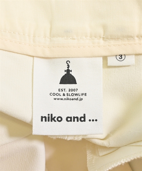 niko and...（ニコアンド）その他 白 サイズ:3(M位) レディース/2200613191067