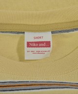 niko and...（ニコアンド）Tシャツ・カットソー 黄 サイズ:SHORT レディース/2200614616057