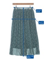 niko and...（ニコアンド）ロング・マキシ丈スカート 緑 サイズ:-(M位) レディース/2200614621051