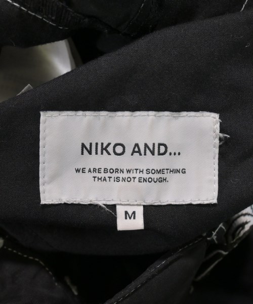 niko and...（ニコアンド）チノパン 黒 サイズ:M メンズ/2200618239030